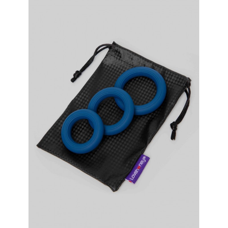 Lovehoney Ignite Silicone Love Ring Set (3 Piece)