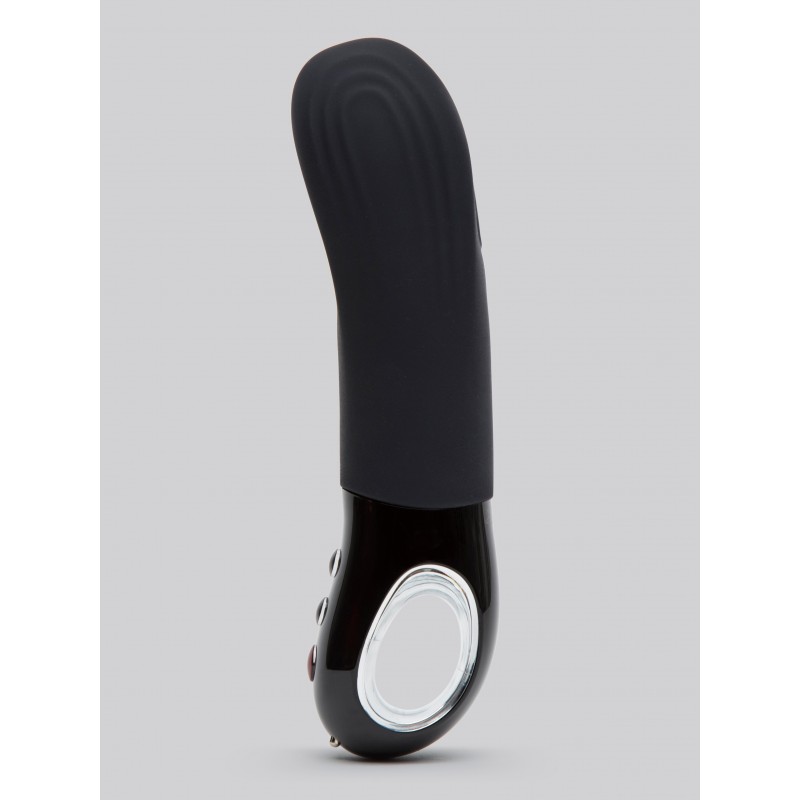 Fun Factory Manta Black Rechargeable Vibrating Male Stroker