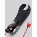 Fun Factory Manta Black Rechargeable Vibrating Male Stroker