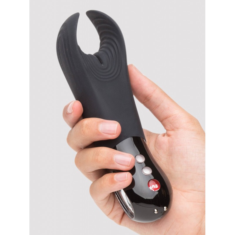 Fun Factory Manta Black Rechargeable Vibrating Male Stroker